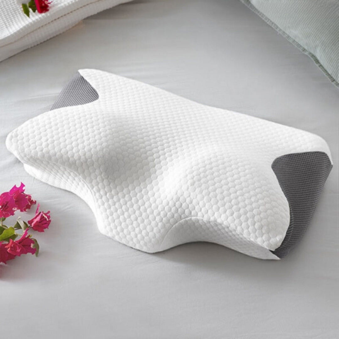 High-density memory foam cervical support pillow