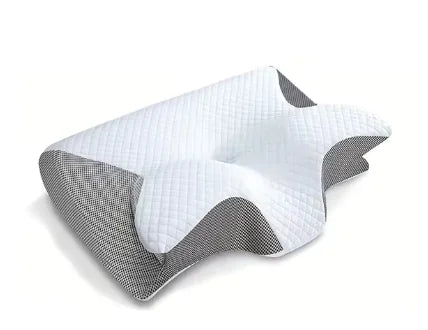 Memory foam cervical pillow ergonomic neck support design